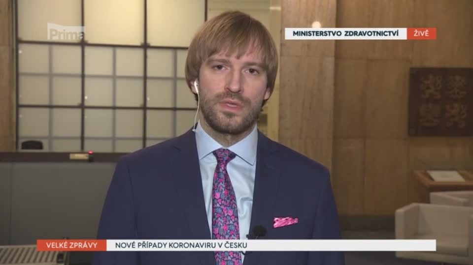 08.03. 2020 VELKÉ ZPRÁVY: NOVÉ PŘÍPADY KORONAVIRU V ČESKU